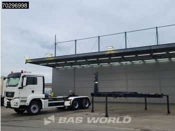Xe tải nâng móc MAN TGS 33.440 6X4 25Ton AJK NHS25-5930 hooklift with 5th wheel Wechselsystem Manual Big-Axle Euro 5: hình 3 Xe tải nâng móc MAN TGS 33.440 6X4 25Ton AJK NHS25-5930 hooklift with 5th wheel Wechselsystem Manual Big-Axle Euro 5: hình 3