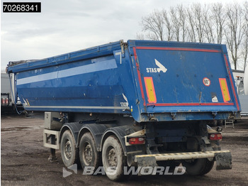 Sơ mi rơ moóc ben Stas S300CX 3 axles 25m3 ALU Liftachse: hình 2