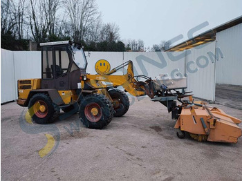 Máy xúc lật mini gấp khúc