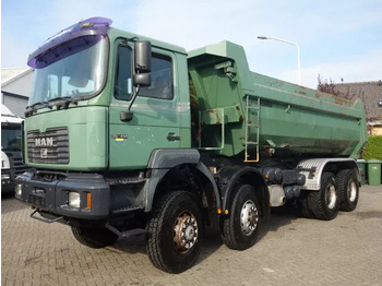 Xe ben MAN 35.414 MEILLER 20cub steel kipper: hình 3