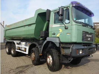 Xe ben MAN 35.414 MEILLER 20cub steel kipper: hình 4