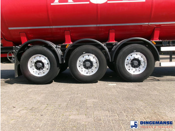 Sơ mi rơ moóc bồn COBO Bitumen tank inox 34 m3 / 1 comp: hình 5