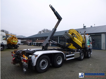 Xe cẩu tự hành DAF CF 85.410 8x2 Hyva container hook + crane: hình 3