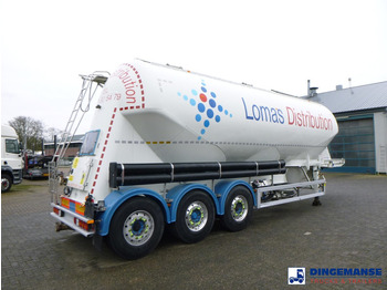 Sơ mi rơ moóc bồn Feldbinder Powder tank alu 50 m3 / 1 comp: hình 4