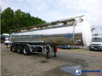 Sơ mi rơ moóc bồn MAISONNEUVE Chemical tank inox 26 m3 / 1 comp: hình 2