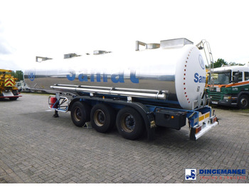 Sơ mi rơ moóc bồn MAISONNEUVE Chemical tank inox 26 m3 / 1 comp: hình 3