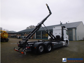 Xe tải nâng móc Mercedes-Benz Actros 2843 6x2 Hyva container hook 20t: hình 4
