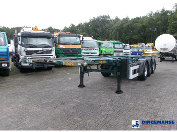 Xe chở container/ Sơ mi rơ moóc hoán đổi thân VAN HOOL 20'/30'