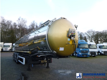 Sơ mi rơ moóc bồn Van Hool Chemical tank inox L4BH 30 m3 / 1 comp / ADR 29/08/24: hình 2
