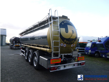 Sơ mi rơ moóc bồn Van Hool Chemical tank inox L4BH 30 m3 / 1 comp / ADR 29/08/24: hình 3