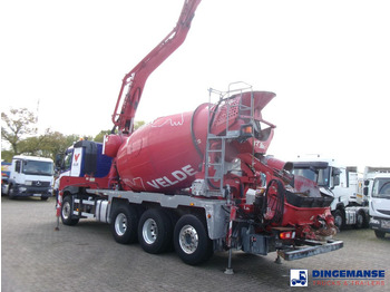 Xe bơm bê tông Volvo FM 420 8X4 Cifa MK25H concrete pump 25 m / mixer 7 m3: hình 3