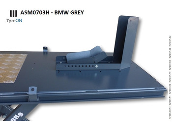 Trang thiết bị xưởng ASM0703H motorcycle lifting table with front wheel chock - BMW grey: hình 2