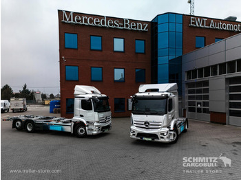 Xe chở container/ Xe tải hoán đổi thân, Xe tải điện MERCEDES-BENZ: hình 5
