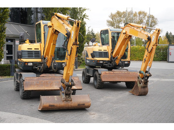 Máy xúc mini Hyundai Robex 55W-9 Wheeled Excavator 5.5t / 2pcs: hình 5