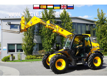 Máy xúc lật bánh lốp kính thiên văn JCB