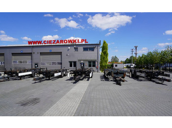 Xe chở container/ Rơ moóc hoán đổi thân KRONE Trailer Krone BDF / 18 t: hình 3