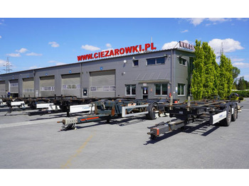 Xe chở container/ Rơ moóc hoán đổi thân KRONE Trailer Krone BDF / 18 t: hình 2