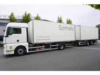 Xe tải hộp MAN TGX 18.430 / 18 EPAL box / Fruehauf 18 EPAL box trailer / 2021: hình 2