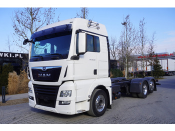 Xe tải khung gầm MAN TGX 26,500 / 500 HP / steering 3rd axle / 20 t cap. / Chassis 6.5 m: hình 3