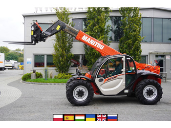 Máy xúc lật bánh lốp kính thiên văn MANITOU MT 730 H