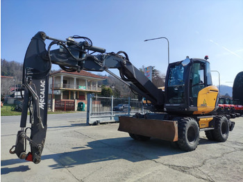 Máy xúc bánh lốp MECALAC
