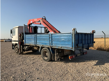 Dàn băm cỏ/ Mulcher 1999 Mercedes-Benz Actros 1831 LS Fassi F150 Articulated Boom on 4x2 Flatbed Truck with Crane: hình 3