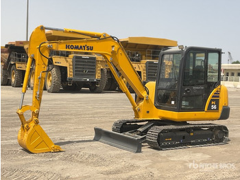 Máy xúc mini KOMATSU PC56-7