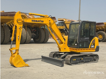 Máy xúc mini KOMATSU PC56-7