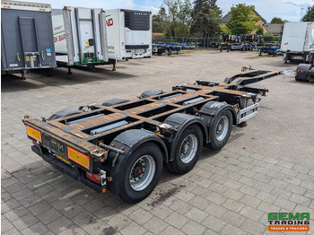 Xe chở container/ Sơ mi rơ moóc hoán đổi thân Pacton T3-010 3-Assen SAF - MULTI - Trommelremmen - LiftAs - 3x Uitschuifbaar: hình 2