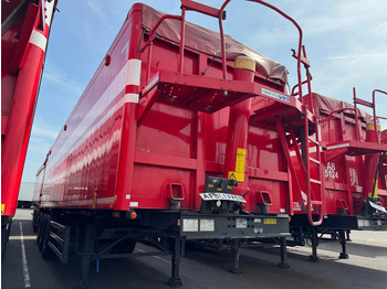 Sơ mi rơ moóc ben Stas S300CX 58m3 Alcoa SAF Klep/Deuren combi, top condition 6350KG: hình 2