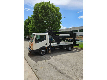 Nền bục trên không gắn trên xe tải