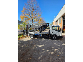 Nền bục trên không gắn trên xe tải