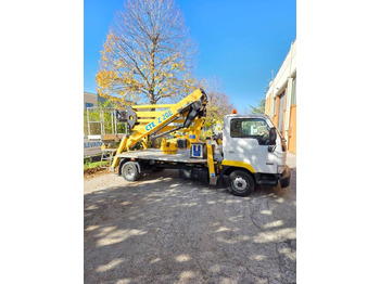 Nền bục trên không gắn trên xe tải