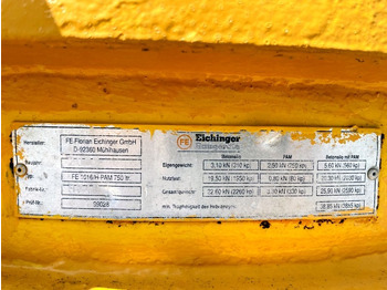 Thiết bị bê tông Diverses Eichinger FE1016/H10 (3663): hình 3