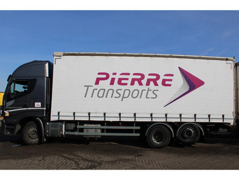 Xe tải thùng mui bạt Iveco Stralis 510 + EURO 6 + STEERING AXLE: hình 2