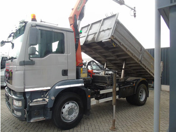 Xe cẩu tự hành MAN TGM 18.250 + PALFINGER 11.001K + TIPPER + EURO 5: hình 5 Xe cẩu tự hành MAN TGM 18.250 + PALFINGER 11.001K + TIPPER + EURO 5: hình 5