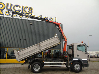 Xe cẩu tự hành MAN TGM 18.250 + PALFINGER 11.001K + TIPPER + EURO 5: hình 3 Xe cẩu tự hành MAN TGM 18.250 + PALFINGER 11.001K + TIPPER + EURO 5: hình 3