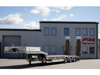 Sơ mi rơ moóc thùng thấp HUMBAUR