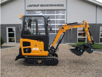 Máy xúc mini Jiahe JH18 MKII med Kubota motor og Danske CP hurtiskift: hình 5