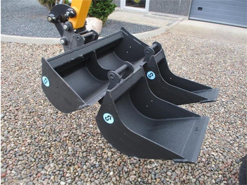 Máy xúc mini Jiahe JH18 MKII med Kubota motor og Danske CP hurtiskift: hình 2