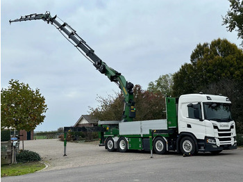 Xe cẩu tự hành Scania G500 NGS 8X2 !!EURO6!!21DKM!! 2022!! PALFINGER 65TM/JIB/LIER/WINCH!!TOP!!ROOF/DACH/MONTAGE!!MANUTENTION!! CRANE!!GRUE!!: hình 3