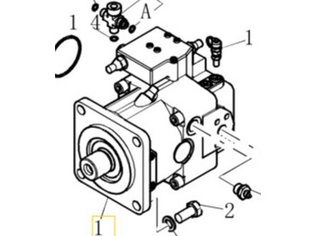 Bơm thủy lực CASE
