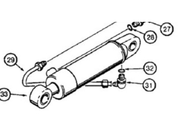 Xi lanh thủy lực CASE