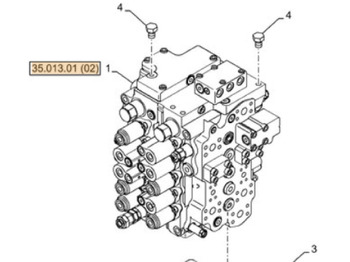 Van thủy lực CASE