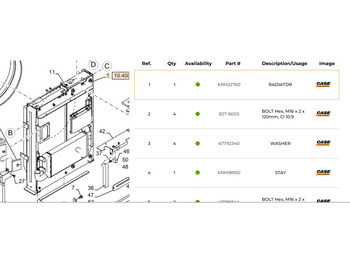 Hệ thống làm mát CASE