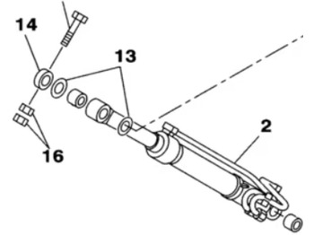 Xi lanh thủy lực CASE