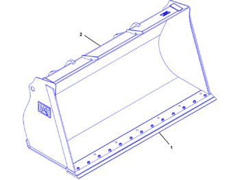 Gầu xúc lật CATERPILLAR