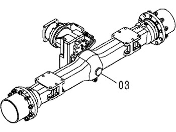 Trục sau HITACHI
