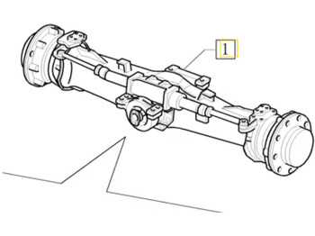 Trục trước NEW HOLLAND