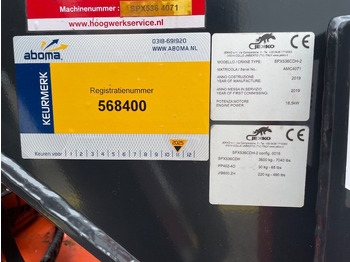 Cẩu chân nhện Jekko SPX 536 CDH-2: hình 3